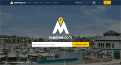 Desktop Screenshot of marinas.com